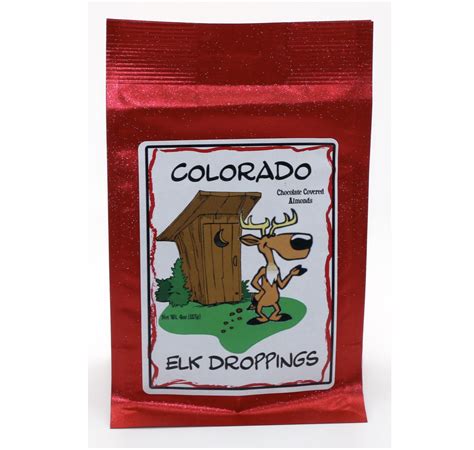 Colorado Elk Droppings Chocolate Covered Almonds 4 Oz Garden Of