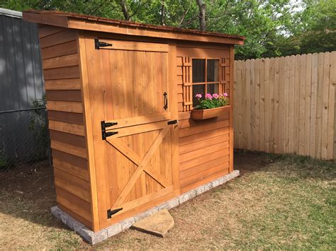 Lean To Shed Kits Outdoor Storage Solutions Cedarshed Canada