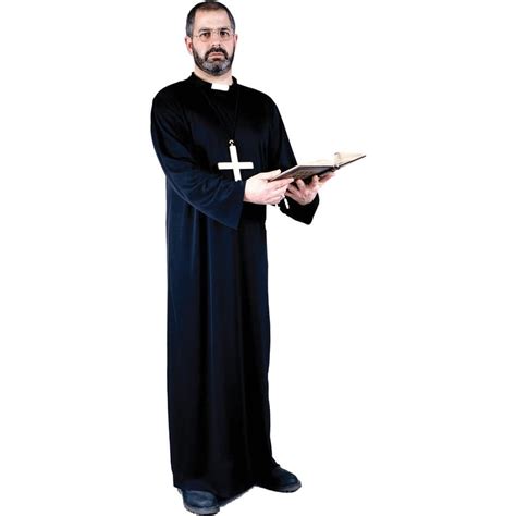 Priest Adult Costume Plus Scostumes