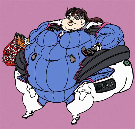 D Va Fatty Color By Overlordofnobodies On Deviantart