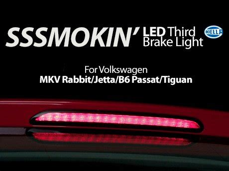 ECS News - Hella Smoked LED Third Brake Light for Volkswagen MKV