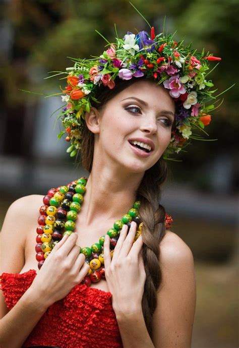 W Ukraine From Iryna Folk Fashion Ukrainian Women Beauty