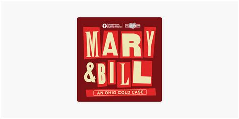 ‎mary And Bill An Ohio Cold Case On Apple Podcasts