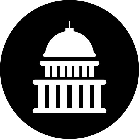 Gov.uk verify government of the united kingdom company, files png. Capitol Building Circular Button Svg Png Icon Free ...