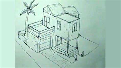 Cómo Dibujar Una Casa Paso A Paso 14 How To Draw An Easy House Easy