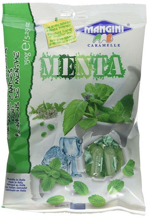 Mangini Menta Pac Mint Candies 150g Approved Food