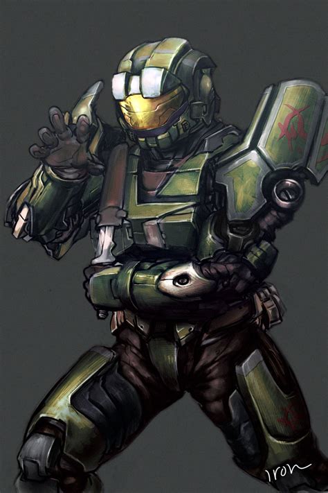 Assaultgodzilla Collects Japanese Halo Fan Art