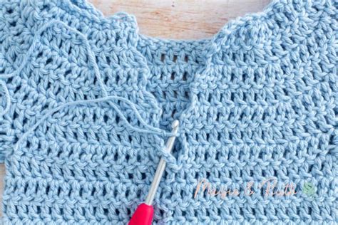 Crochet Baby Onesie Pattern The Little Logan Romper Maisie And Ruth