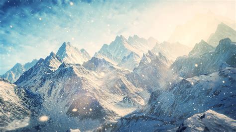 75 Snowy Mountains Wallpaper