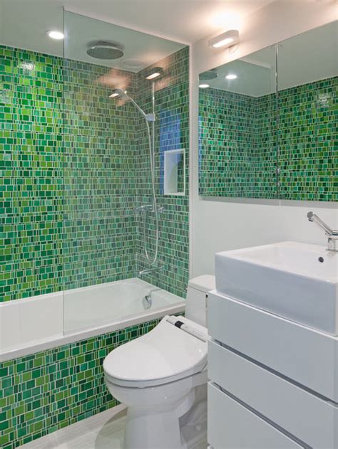 Mosaic tiles offer an incredible amount of style options in the creation of your contemporary bathroom and here are few mosaic tiles bathroom ideas. Mosaic Bathroom Tile Home Design Ideas, Pictures, Remodel ...