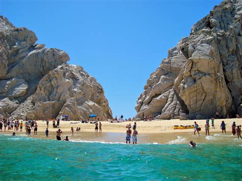 Lovers Beach In Cabo San Lucas Mexico Encircle Photos