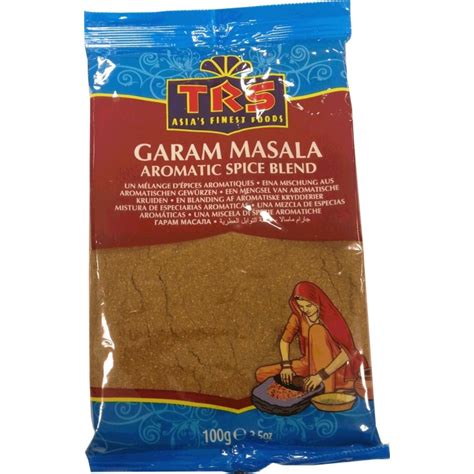 Trs Garam Masala Powder 100g Sands Wholefoods