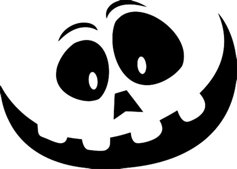 Halloween Smiling Pumpkin Face Transparent Png Stickpng