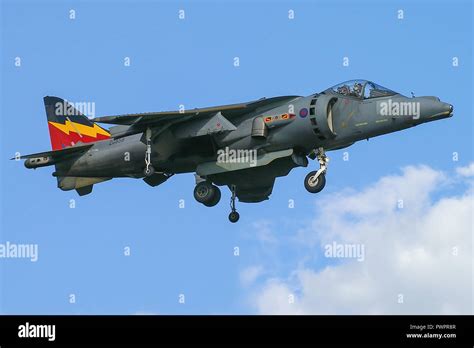 Raf Royal Air Force Bae Harrier Gr9 Jump Jet Fighter Plane Hovering