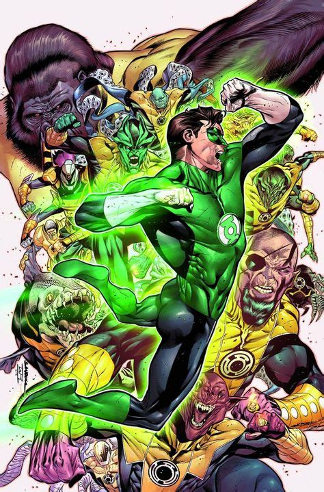 Pin De Juan Manuel Moreno Crespo En Comic Green Lantern Corps Personajes Dc Y Diseño De