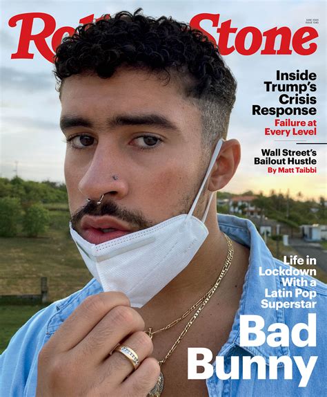 Si veo a tu mamá 2. Bad Bunny on the Cover of Rolling Stone: New Albums, Life in Lockdown - Rolling Stone