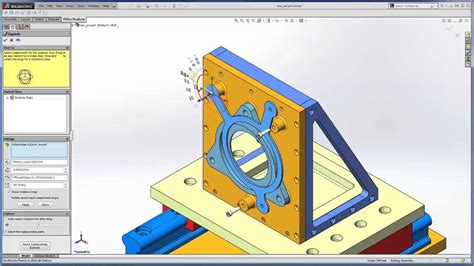Solidworks 2014 Rotate Components In Explode View Youtube