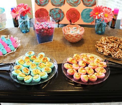 For those that come in wrappers, let your inner creative brain free and design wrappers that fit the theme of your big day. Best 20 Finger Food Ideas for Gender Reveal Party - Home ...