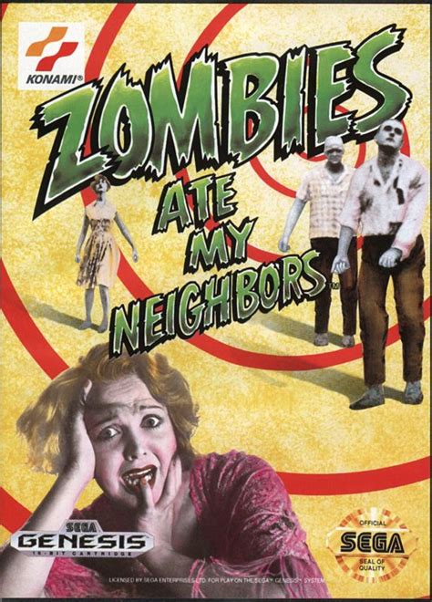 Zombies Ate My Neighbors For Genesis 1993 Mobygames