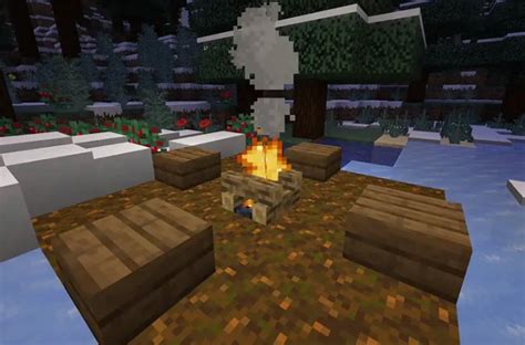 How To Make A Campfire In Minecraft Isk Mogul Adventures