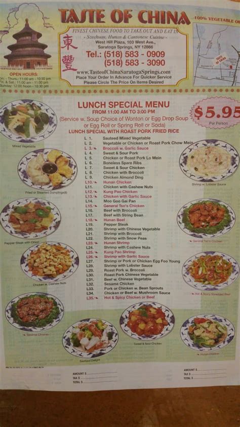 For this reason, you need help on how to find chinese food near me overall, finding 5 best chinese restaurants near me is not that difficult. Taste of China - Chinese - Saratoga Springs, NY - Reviews ...