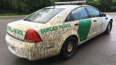 Border Patrol Vehicle Sprayed With Manure After Immigration Argument
