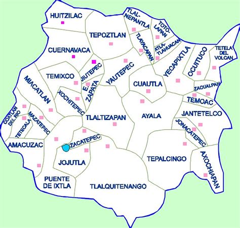 Mapa Estado De Morelos MÉxico Alfredo Ramirez CerÓn Flickr