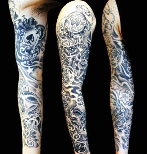 New Half Sleeve Tattoo Designs Cool Tattoos Bonbaden