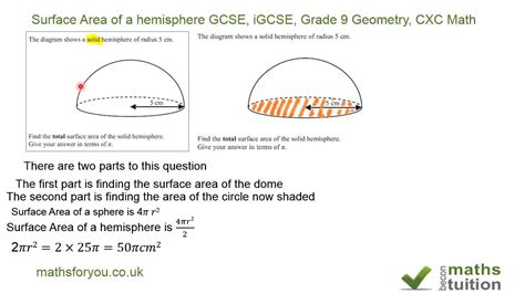 How To Calculate Dome Area Haiper