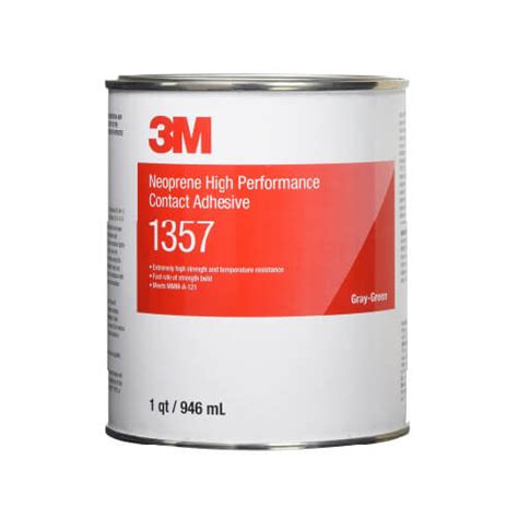3m 1357 Neoprene High Performance Contact Adhesive Lsh Industrial