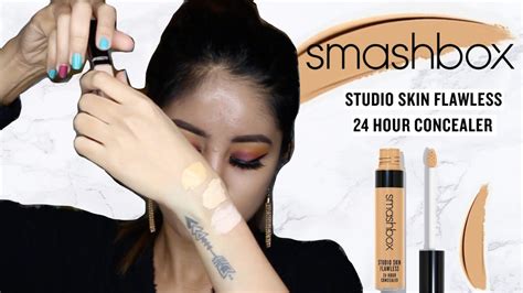Smashbox Studio Skin Flawless 24 Hour Concealer Review Yana Su Youtube