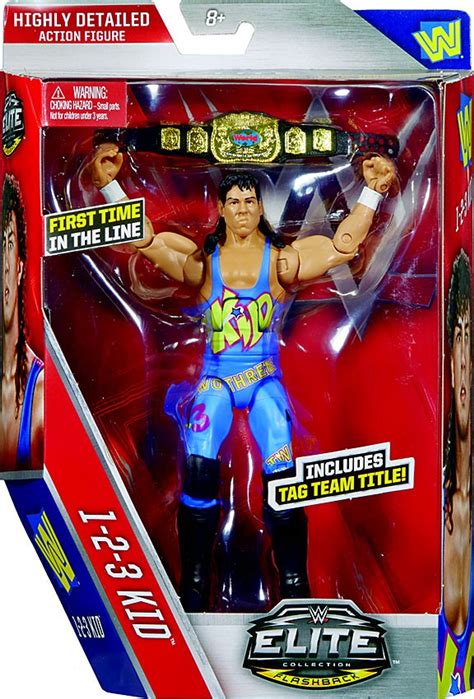 Wwe Wrestling Elite Collection Series 41 123 Kid 6 Action Figure Tag