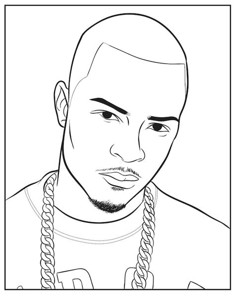 Famous Rappers Coloring Pages And Games Coloring Pages