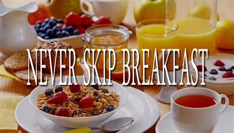 Why You Should Never Skip Breakfast Wisdom Pearls