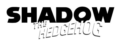 Shadow The Hedgehog Logo By Archiplextoonsnanime On Deviantart