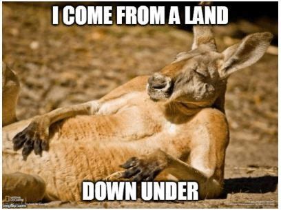 Come From A Land Down Under Meme You Funny Hilarious Funny Memes