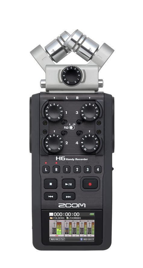 Zoom H6 Handy Recorder Zh6 Avshopca Canadas Pro Audio Video