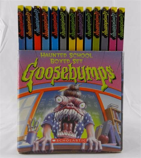 Goosebumps Haunted School Boxed Set Scholastic Books R L Stines 13