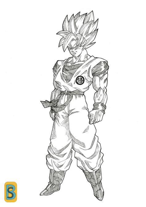 Goku Dragon Ball Z Fan Art 35799785 Fanpop