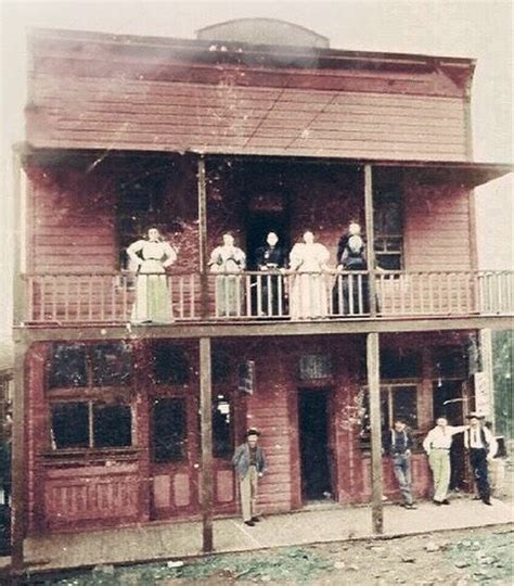 lmr s old west in color on instagram “jennies place brothel in jerome arizona circa 1900