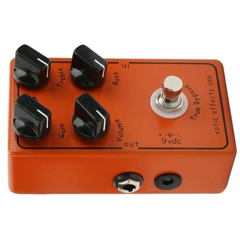 Electric Guitar Preamp Effects Overdrive Effect Pedal Metal
