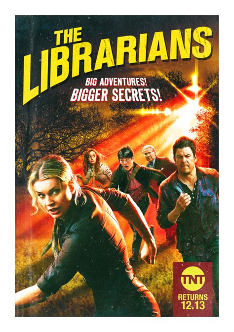 The Librarians Tnt Releases Season Four Poster Ahead Of December