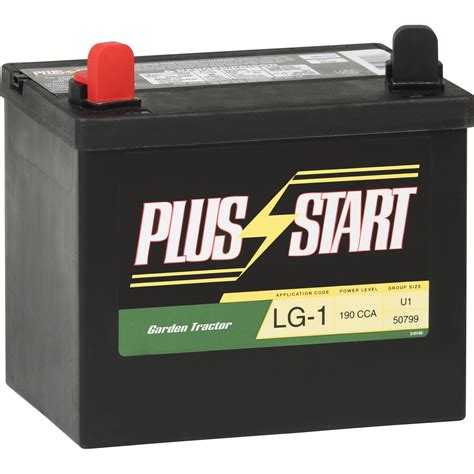 With a collection of more than 40 lawn tools, one battery powers all the tools you need. Plus Start Lawn & Garden Battery - Group Size U1 (Price ...