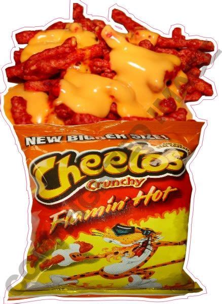 14 Hot Cheetos And Cheese Restaurant Bar Concession Trailer Food Truck Sign Decal Cheese