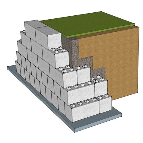 Concrete block retaining wall retaining wall design concrete block walls cinder block walls concrete wall cinder blocks retaining walls how to: Gravity Concrete Block Retaining Wall | Retaining wall ...