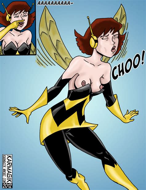 Rule 34 1girls Avengers Breasts Female Janet Van Dyne Karmagik Marvel Marvel Comics Nipples