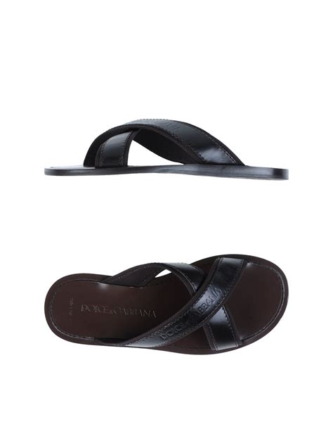 Lyst Dolce And Gabbana Sandals In Brown For Men