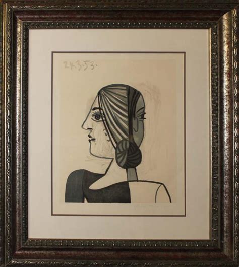 Sold Price Pablo Picasso Limited Edition Lithograph Marina Picasso