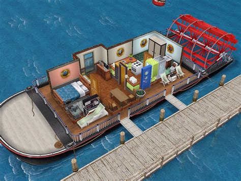 Build Your Own Houseboat Sims 4 Mod