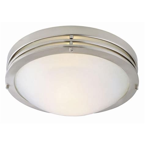 Eurolux alabaster ceiling light 300mm white clips c48w. Design House 2-Light Satin Nickel Ceiling Light with ...
